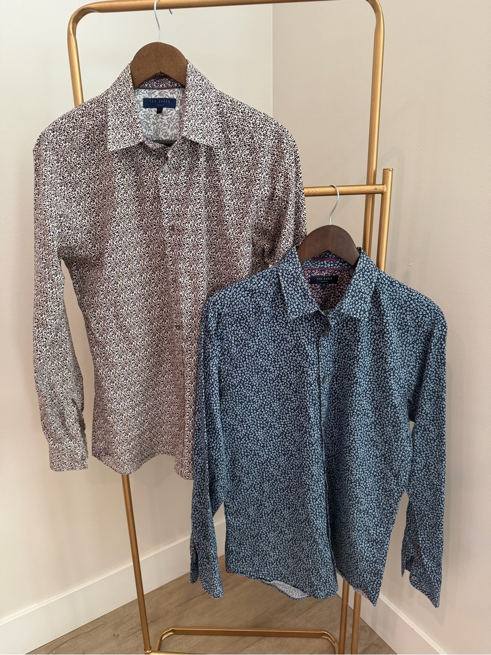 2x Bundle Ted Baker Men’s Long-Sleeve Shirts